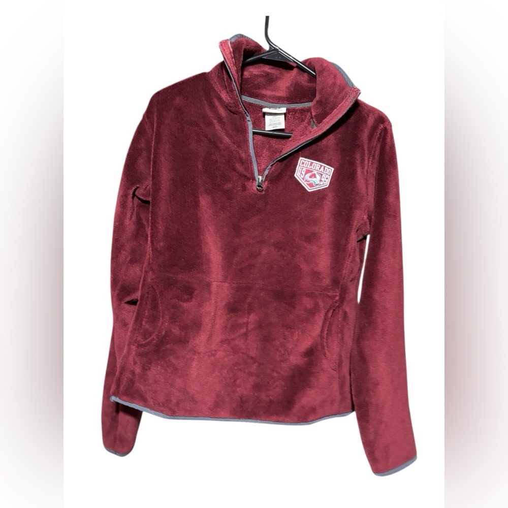 NHL Colorado avalanche Burgundy Fleece